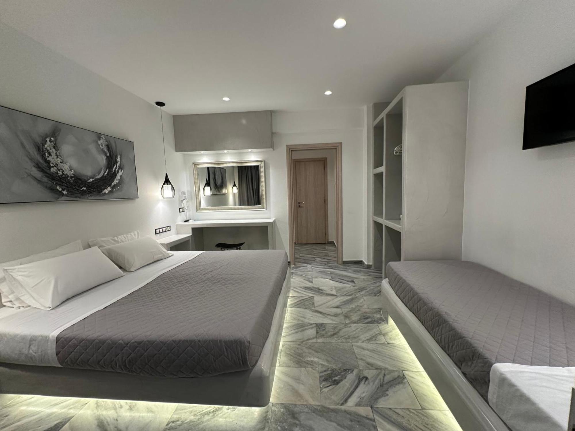 Aphrodite Hotel & Apartments Íosz Kültér fotó
